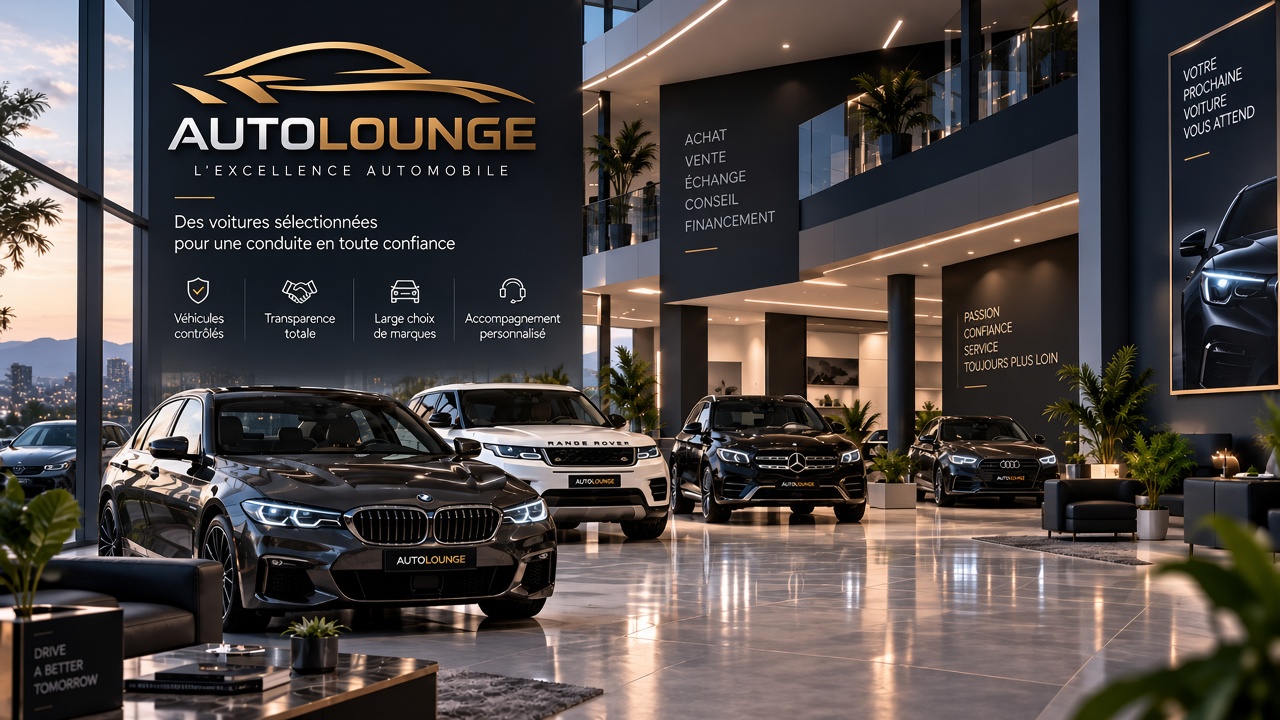Showroom AUTO LOUNGE — L’excellence automobile